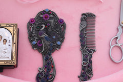 Tavita mot fete, aniversare un an, catifea roz, 8 piese, 43x32 cm, Recostore®, REC5011/1