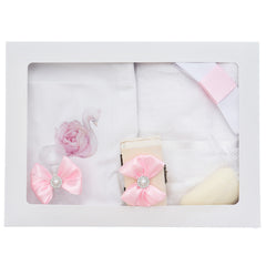 Trusou botez cu lebada, 7 piese, Recostore®, REC5012/24