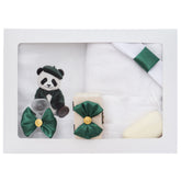 Trusou botez cu urs panda, 7 piese, Recostore®, REC5012/30