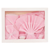 Trusou din muselina pentru botez, culoare roz, REC3269