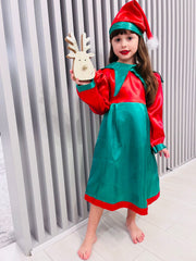 Costum Spiridus fete, 2 piese, REC3119