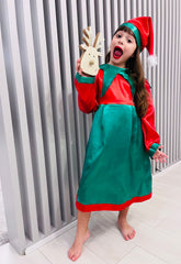 Costum Spiridus fete, 2 piese, REC3119