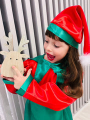 Costum Spiridus fete, 2 piese, REC3119