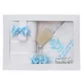 Trusou botez cu ingeras bleu, 7 piese, REC5012/1