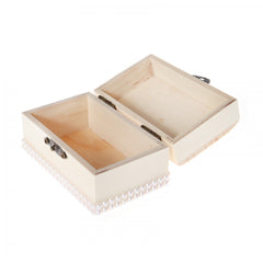 Cutiuta cufar pentru prima suvita, handmade, mov,10x5x5 cm, Recostore, REC1805