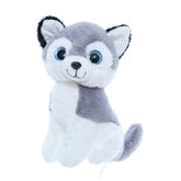 Jucarie de plus, Catel Husky, 20x15x11 cm, Recostore, REC2320