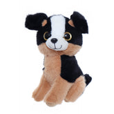 Jucarie de plus, Catel multicolor, 20x15x11 cm, Recostore, REC2319