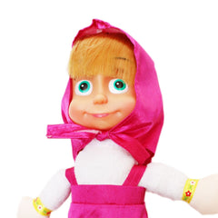 Jucarie de plus, Masha cu sunet, Recostore, 20x20 cm, REC1058