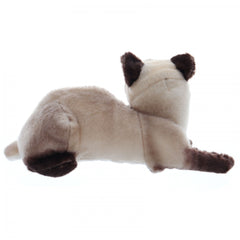 Jucarie de plus, Pisica maro-crem cu sunet, 15x27x11 cm, Recostore, REC2314