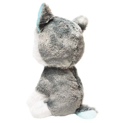 Jucarie de plus, Pisicuta gri, Recostore, 13x25 cm, REC1041