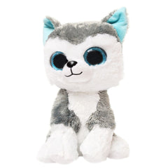 Jucarie de plus, Pisicuta gri, Recostore, 13x25 cm, REC1041