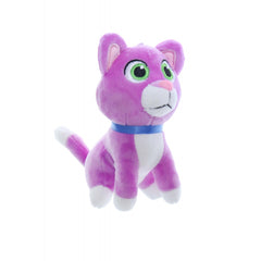 Jucarie de plus tip breloc, Catelus mov, 12 cm, Recostore, REC2330