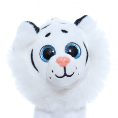 Jucarie de plus tip breloc, Tigru Siberian, 12 cm, Recostore, REC2324