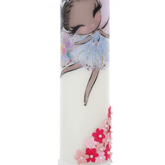 Lumanare botez, model zana, 30x7 cm, REC5002/1