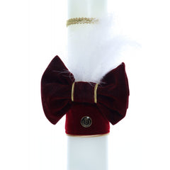 Lumanare pentru botez de baieti, Micul print, Visiniu, Recostore, REC2289