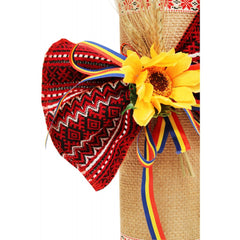 Lumanare traditionala pentru botez, 35x7 cm, REC1319