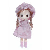 Papusa de plus cu rugaciune, roz pudrat, 45 cm, Recostore, REC2333