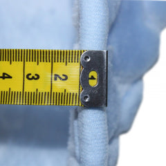 Paturica groasa pentru bebelusi, albastru, 120x100 cm, Recostore,REC1644