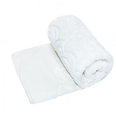 Paturica groasa pentru bebelusi, crem, 120x100 cm, Recostore, REC1646