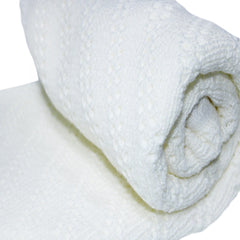 Paturica ivoire, tricotata pentru bebelusi, REC1203