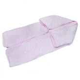 Portbebe gros pentru bebelusi, cu botosei si caciulita, roz, cocolino, Recostore, REC1641