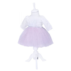 Rochie ivoire-roz cu perlute si pene pentru botez, 2 piese, rochie, turban, REC593