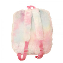 Rucsac rainbow pentru gradinita cu unicorn atasat, 30x30 cm, REC1547