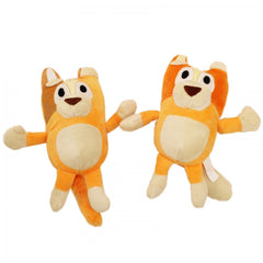 Set 2 jucarii de plus, veverite, 15x10 cm, Recostore, REC1543