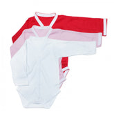 Set 3 body-uri cu manusa de protectie pentru nou nascuti, Recostore, REC1674