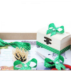 Set tava pentru taiere mot la baieti, model cu Animale salbatice, verde, 6 piese, 35x20 cm, Recostore, REC1967/137