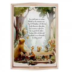 Set tava pentru taiere mot la baieti, model Forest, verde, 6 piese, 35x20 cm, REC1967/194