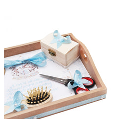 Set tavita pentru taiere mot baieti, carusel, 6 piese, bleu, 35x20 cm, Recostore, REC1967/66