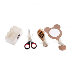 Set tavita pentru taiere mot-turta fete, balerina, 6 piese, ivoire, 35x20 cm, Recostore, REC1967/35