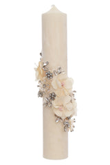 Set trusou botez elegant, lumanare si trusou, 10 piese, REC3381