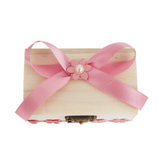 Cutie din lemn pentru pastrare prima suvita de par, 10x5x5 cm, Recostore®, REC2636