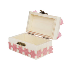 Cutie din lemn pentru pastrare prima suvita de par, 10x5x5 cm, Recostore®, REC2636