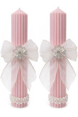 Set lumanari elegante pentru nunta/cununie, 2 bucati, REC5001/61