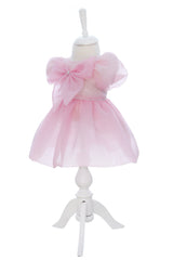Rochita roz, delicata pentru botez, REC3465