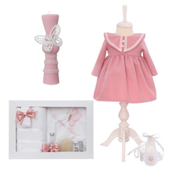 Set trusou botez cu fluturas, 10 piese, REC3437