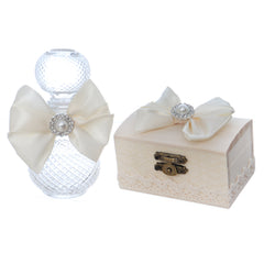 Set cutiuta pentru prima suvita si sticluta mir,  ivoire, Recostore®, REC3511