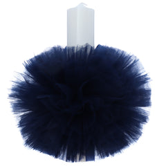 Lumanare botez, ingeras bleumarin, 30x5.5 cm, REC5004/33