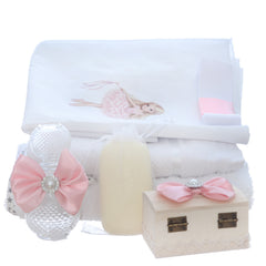 Trusou botez cu balerina, 7 piese, Recostore®, REC5012/23