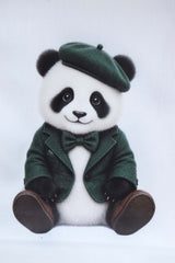 Trusou botez cu urs panda, 7 piese, Recostore®, REC5012/30