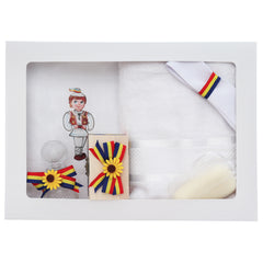 Trusou botez traditional cu taranus, 7 piese, Recostore®, REC5012/37