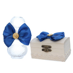 Set accesorii pentru trusou botez,  albastru, Recostore®, REC3513