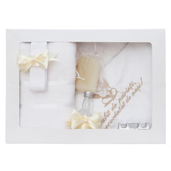 Trusou botez cu ingeras ivoire, 7 piese, REC5012/7