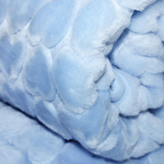 Paturica groasa pentru bebelusi, albastru, 120x100 cm, Recostore,REC1644