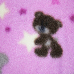 Pled roz din polar pentru bebelusi, 70x70 cm, REC1218