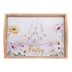 Set tavita pentru taiere mot/turta fete, model cu Castel 6 piese, ivoire, 35x20 cm, Recostore, REC1967/78