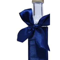 Sticluta mir cu panglica bleumarin pentru botez, 100 ml, REC334